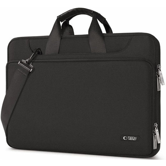 Laptop táska, 15 - 16" készülékhez, vállpánttal, TP Pocket Bag, fekete - 15-16" laptop táskák a Domshop kínálatából