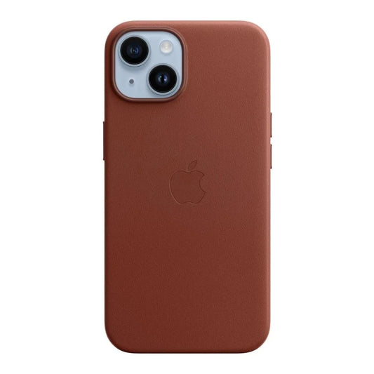 MPP73ZM/A Apple bőr Magsafe tok iPhone 14 készülékhez, földbarna - iPhone 13/14 tok a Domshop kínálatából