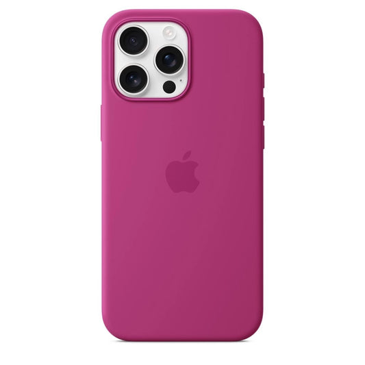MYYX3ZM/A Apple szilikon tok Magsafe rendszerrel iPhone 16 Pro Max készülékhez fukszia - iPhone 16 Pro Max tok a Domshop kínálatából