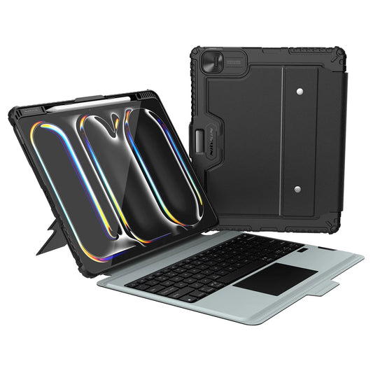 Nillkin Bumper Combo billentyűzetes tok (Backlit Version) iPad Pro 13 2024 készülékhez fekete - iPad Pro 13" (2024) tok a Domshop kínálatából