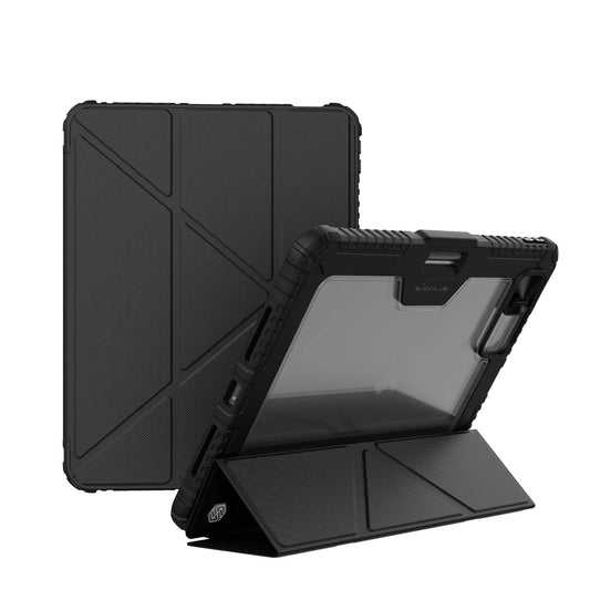 Nillkin Bumper PRO védőtok többszögű tartóval, iPad Pro 13 2024 készülékhez, fekete - iPad Pro 13" (2024) tok a Domshop kínálatából