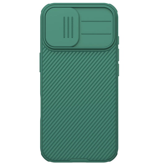 Nillkin CamShield Pro Apple iPhone 17 műanyag hátlap tok, zöld - iPhone 17 tok a Domshop kínálatából
