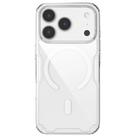 Nillkin Nature TPU PRO Magnetic tok Apple iPhone 17 Pro készülékhez átlátszó - iPhone 17 Pro tok a Domshop kínálatából
