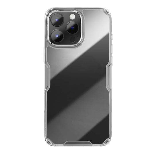 Nillkin Nature TPU PRO tok Apple iPhone 16 Pro készülékhez átlátszó - iPhone 16 Pro tok a Domshop kínálatából