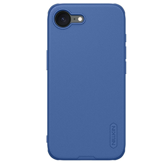 Nillkin Super Frosted PRO tok az Apple iPhone 16e készülékhez kék - iPhone 16e tok a Domshop kínálatából