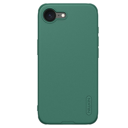 Nillkin Super Frosted PRO tok az Apple iPhone 16e készülékhez mély zöld - iPhone 16e tok a Domshop kínálatából