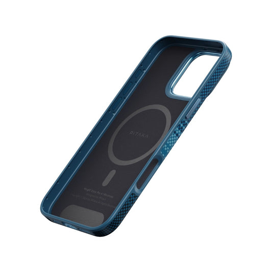 Pitaka Tactile Woven tok MOONRISE Apple iPhone 16 Pro Max készülékhez - MagSafe rögzítéssel (KI1601MOM) - iPhone 16 Pro Max tok a Domshop kínálatából