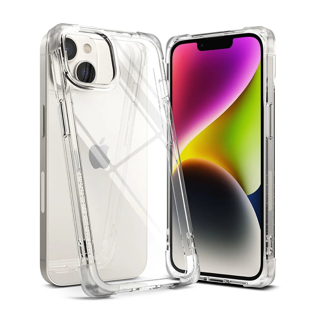 RINGKE FUSION BUMPER tok iPhone 14 Plus / 15 Plus készülékhez, átlátszó - iPhone 15 Plus tok a Domshop kínálatából