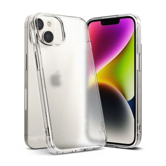 RINGKE FUSION iPhone 14 Plus / 15 Plus készülékhez Matte Clear tok - iPhone 15 Plus tok a Domshop kínálatából