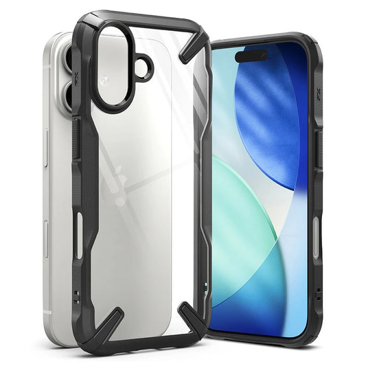 RINGKE Fusion X iPhone 17 készülékhez tok fekete - iPhone 17 tok a Domshop kínálatából