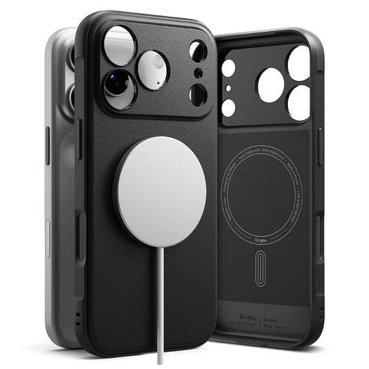 RINGKE ONYX MAGNETIC MAGSAFE iPhone 17 Pro készülékhez tok fekete - iPhone 17 Pro tok a Domshop kínálatából