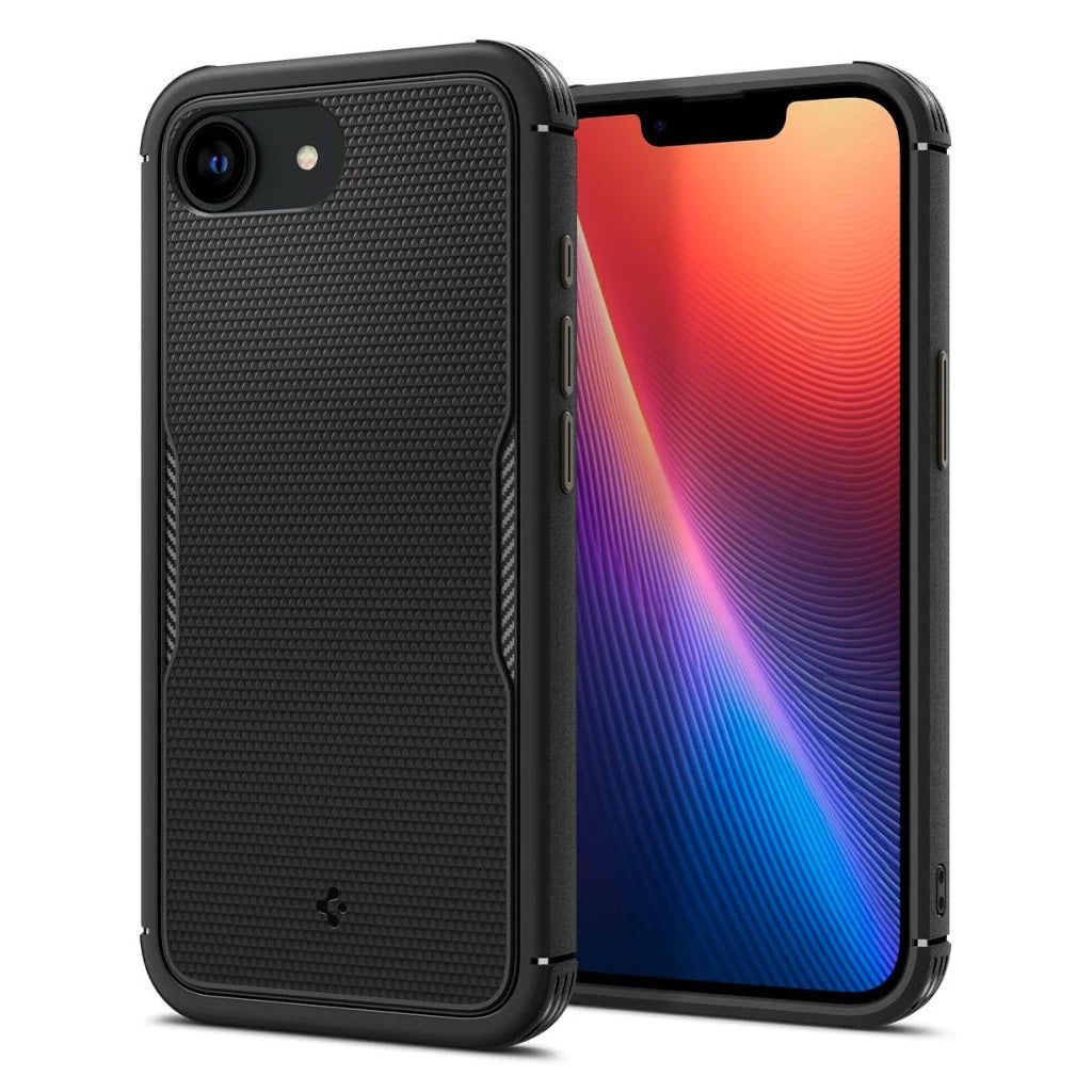 SPIGEN CORE ARMOR MAG MAGSAFE iPhone 16E készülékhez tok matt fekete - iPhone 16e tok a Domshop kínálatából