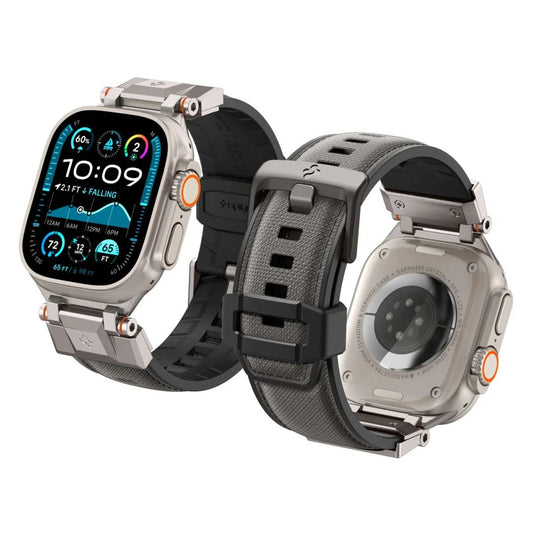 SPIGEN DURAPRO ARMOR Apple Watch 8 / 9 / 10 / 11 / SE / ULTRA készülékhez védőtok (44 / 45 / 46 / 49 MM) szürke - Apple Watch Szövet Szíjak a Domshop kínálatából