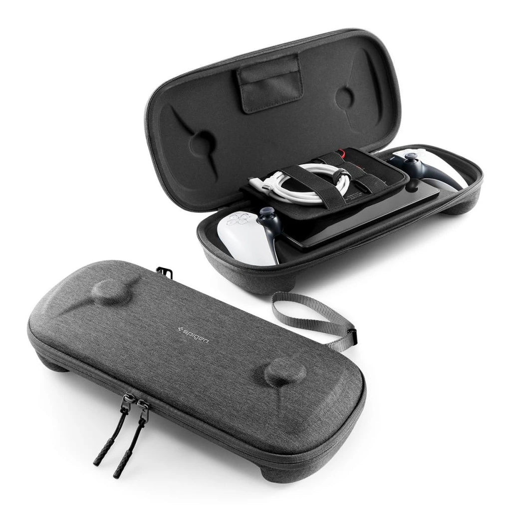 SPIGEN KLASDEN POUCH Sony PlayStation Portal Remote készülékhez szénszürke - a Domshop kínálatából
