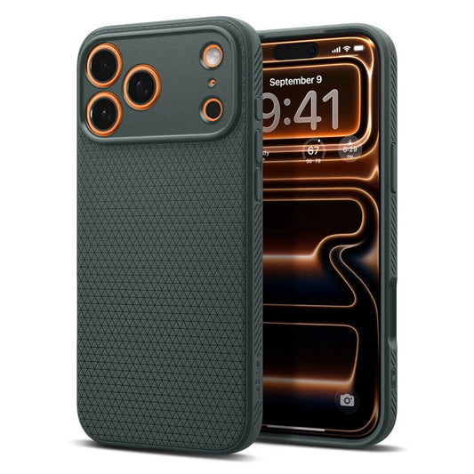 SPIGEN LIQUID AIR iPhone 17 Pro tok készülékhez, Abyss zöld - iPhone 17 Pro tok a Domshop kínálatából