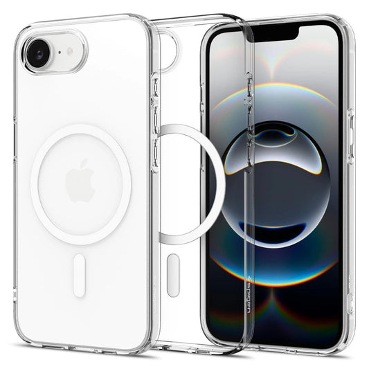 SPIGEN LIQUID CRYSTAL MAG MAGSAFE iPhone 16E készülékhez tok áttetsző - iPhone 16e tok a Domshop kínálatából
