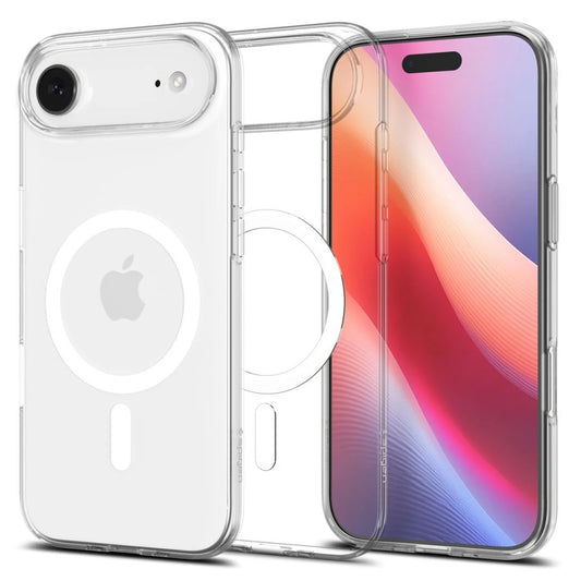 SPIGEN LIQUID CRYSTAL MAG MagSafe iPhone Air készülékhez tok áttetsző/fehér - iPhone 17 Air tok a Domshop kínálatából