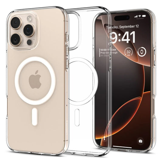 SPIGEN Liquid Crystal Mag MagSafe iPhone 16 Pro Max készülékhez tok átlátszó - iPhone 16 Pro Max tok a Domshop kínálatából