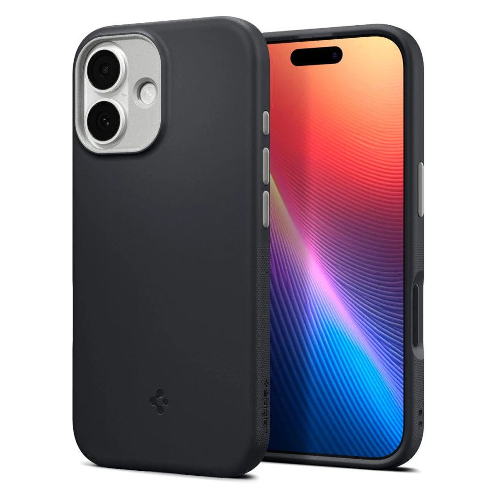 SPIGEN NANO POP MAG MAGSAFE iPhone 17 készülékhez tok fekete Sesame - iPhone 17 tok a Domshop kínálatából