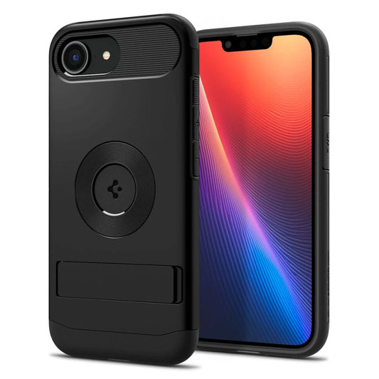 SPIGEN SLIM ARMOR MAG MAGSAFE iPhone 16E készülékhez tok fekete - iPhone 16e tok a Domshop kínálatából