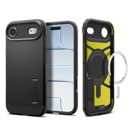 SPIGEN TOUGH ARMOR „T” MAG MAGSAFE iPhone Air készülékhez tok fekete - iPhone 17 Air tok a Domshop kínálatából