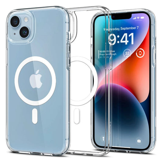 SPIGEN ULTRA HYBRID MAG MAGSAFE iPhone 14 készülékhez tok fehér - iPhone 13/14 tok a Domshop kínálatából