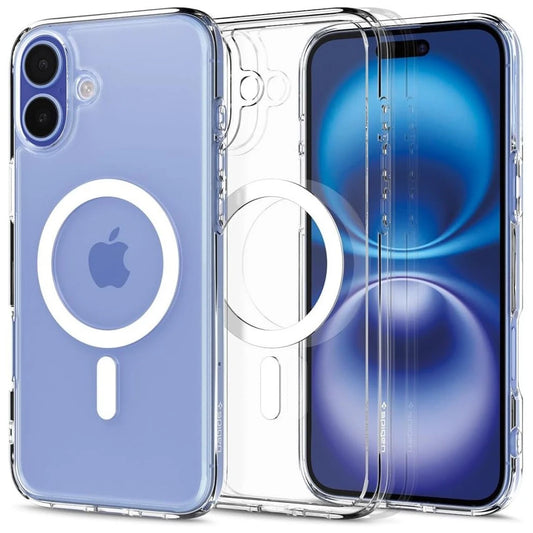 SPIGEN ULTRA HYBRID MAG MAGSAFE iPhone 16 készülékhez tok fehér - iPhone 16 tok a Domshop kínálatából