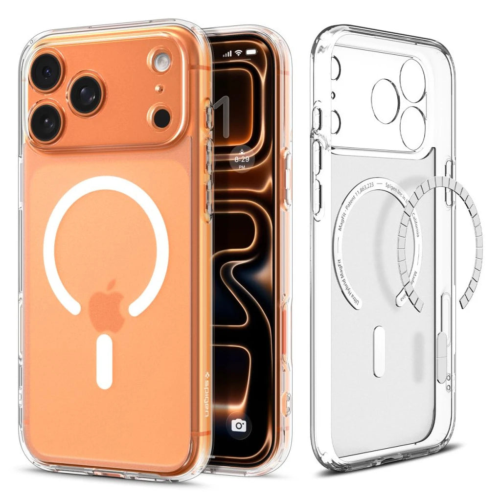 SPIGEN ULTRA HYBRID MAG MAGSAFE iPhone 17 Pro Max készülékhez tok frost fehér - iPhone 17 Pro Max tok a Domshop kínálatából