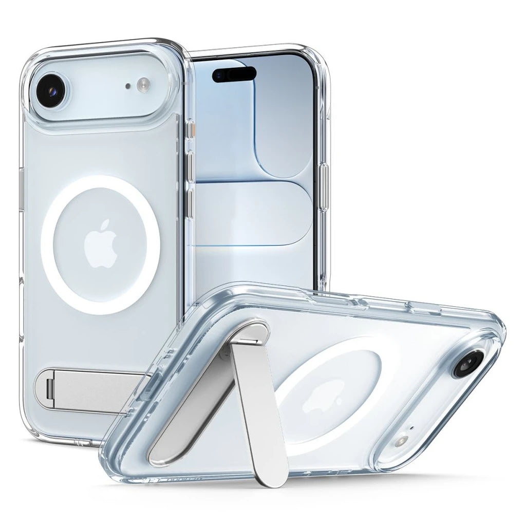 SPIGEN ULTRA HYBRID "S" MAG MAGSAFE iPhone Air készülékhez tok átlátszó/fehér - iPhone 17 Air tok a Domshop kínálatából