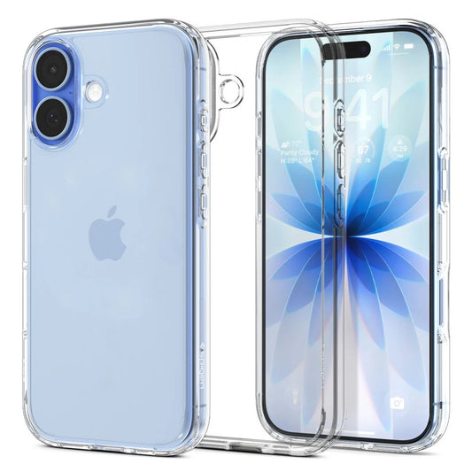 SPIGEN ULTRA HYBRID iPhone 17 készülékhez tok CRYSTAL CLEAR - iPhone 17 tok a Domshop kínálatából