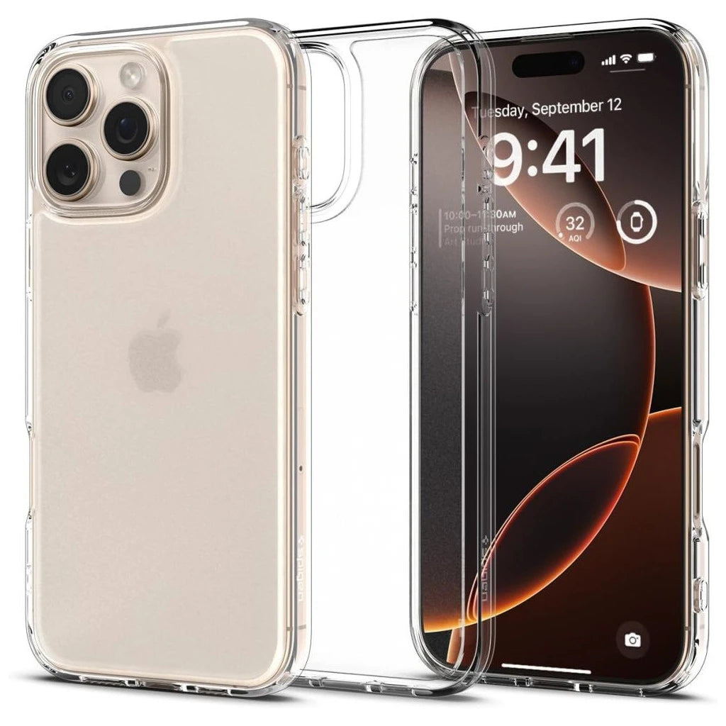 SPIGEN Ultra Hybrid iPhone 16 Pro Max készülékhez tok Frost Clear - iPhone 16 Pro Max tok a Domshop kínálatából