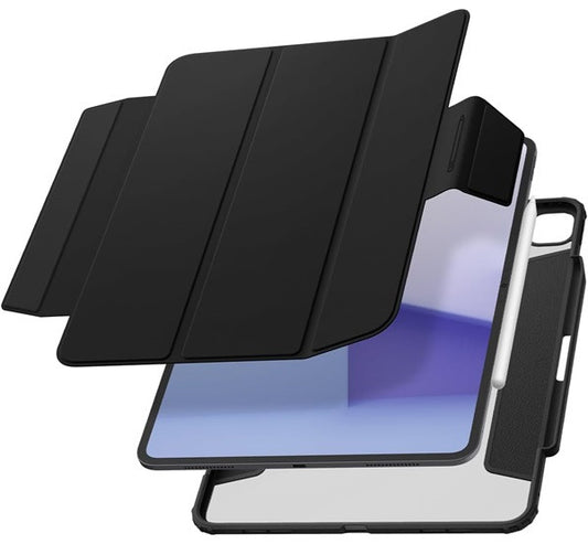 Spigen Air Skin Pro Apple iPad Pro 13" (2024) tok, fekete - iPad Air 13" (2024/2025) tok a Domshop kínálatából
