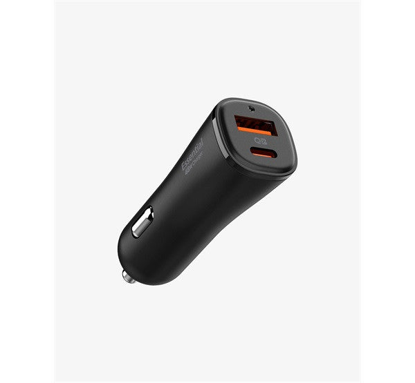 Spigen ArcStation Essential EV482 autós töltő, 48W, fekete - Autós töltő a Domshop kínálatából