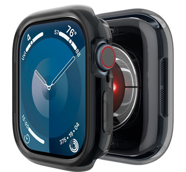 Spigen Caseology Capella Apple Watch 10 (46mm) tok, Clear Black, átlátszó/fekete - Apple Watch Tokok a Domshop kínálatából