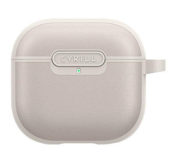 Spigen Cyrill Kajuk AirPods 4 tok, Cream, szürke-bézs - AirPods 4 tok a Domshop kínálatából