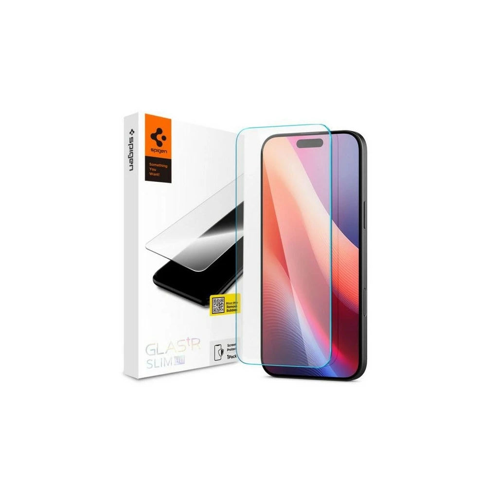 Spigen Glas.TR Slim iPhone 16 Pro Max 6,9" készülékhez átlátszó edzett üveg kijelzővédő AGL07916 - iPhone 16 Pro Max tok a Domshop kínálatából