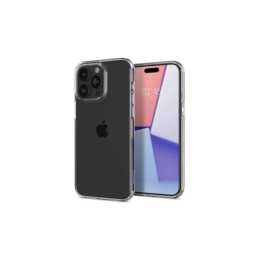 Spigen Liquid Crystal iPhone 15 Pro 6.1 készülékhez tok kristálytiszta ACS06699 - iPhone 15 Pro tok a Domshop kínálatából
