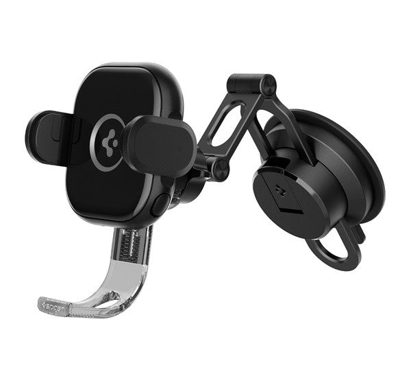 Spigen OneTap UTS35W univerzális autós tartó wireless töltővel, szélvédőre, műszerfalra - Autós tartó a Domshop kínálatából