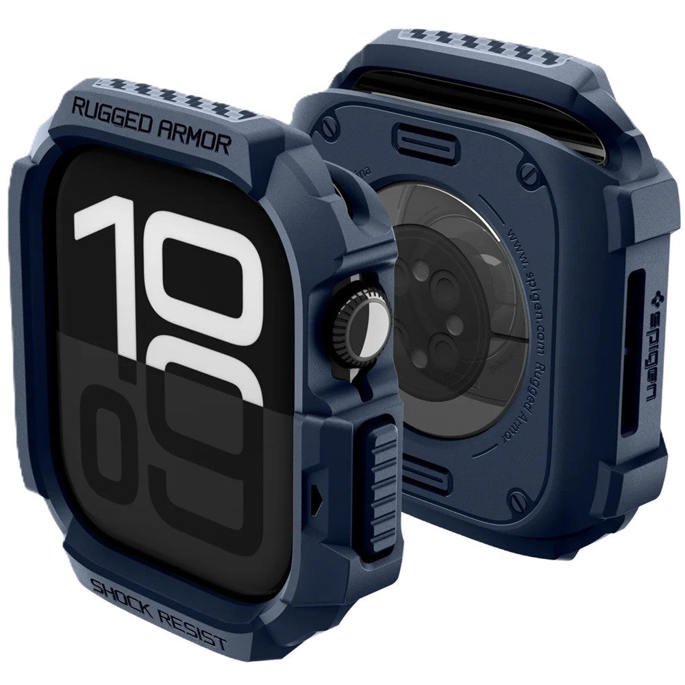 Spigen Rugged Armor 2 Apple Watch 10-11 (42 mm) tok, Navy Blue, sötétkék - Apple Watch Tokok a Domshop kínálatából
