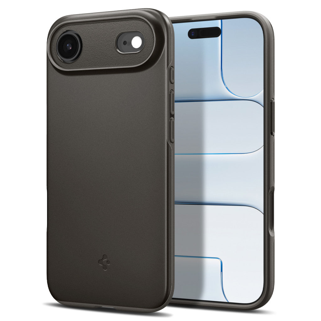 Spigen Thin fit Magfit Apple iPhone Air (2025) tok, MagSafe, Gunmetal, szürke - iPhone 17 Air tok a Domshop kínálatából