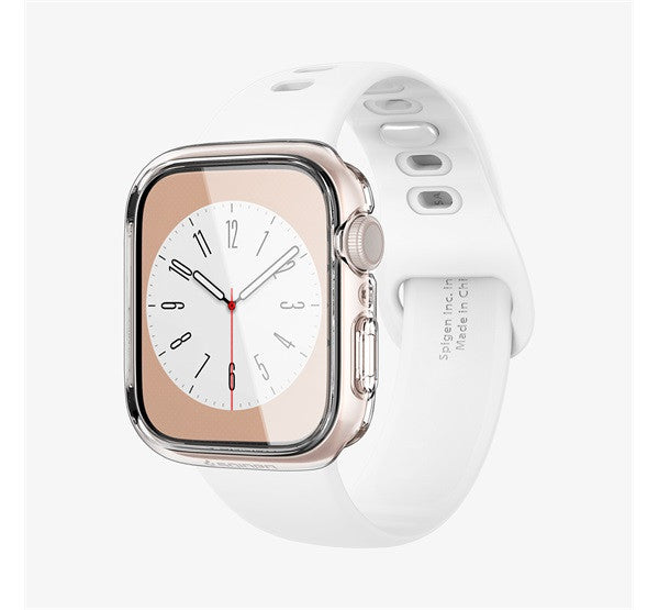 Spigen Ultra Hybrid Apple Watch 9 / 8 / 7 41mm tok, Crystal Clear, átlátszó - Apple Watch Tokok a Domshop kínálatából