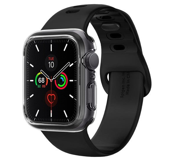 Spigen Ultra Hybrid Apple Watch S4 / S5 / S6 / SE 44mm tok, Crystal Clear, átlátszó - Apple Watch Tokok a Domshop kínálatából