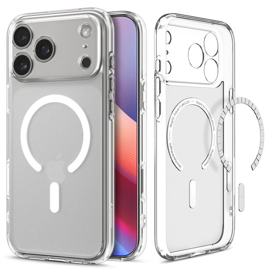 Spigen Ultra Hybrid MagFit Apple iPhone Air (2025) tok, MagSafe, Frost White, átlátszó-fehér - iPhone 17 Air tok a Domshop kínálatából