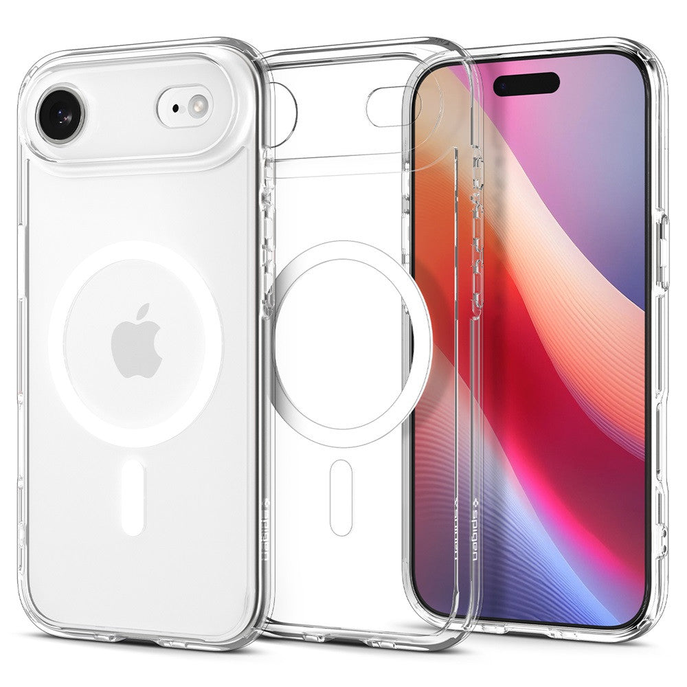 Spigen Ultra Hybrid Magfit Apple iPhone Air (2025) tok, MagSafe, Clear White, fehér - iPhone 17 Air tok a Domshop kínálatából