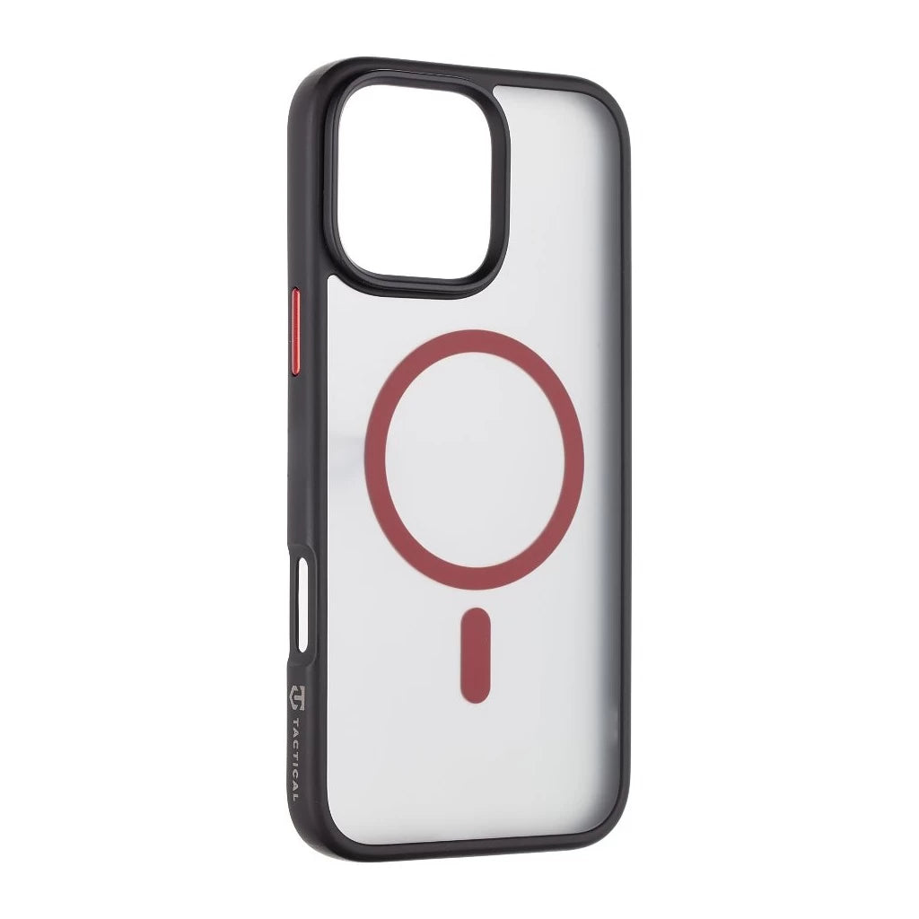 Tactical Hyperstealth 2.0 fekete/piros tok Apple iPhone 16 Pro Max készülékhez - iPhone 16 Pro Max tok a Domshop kínálatából