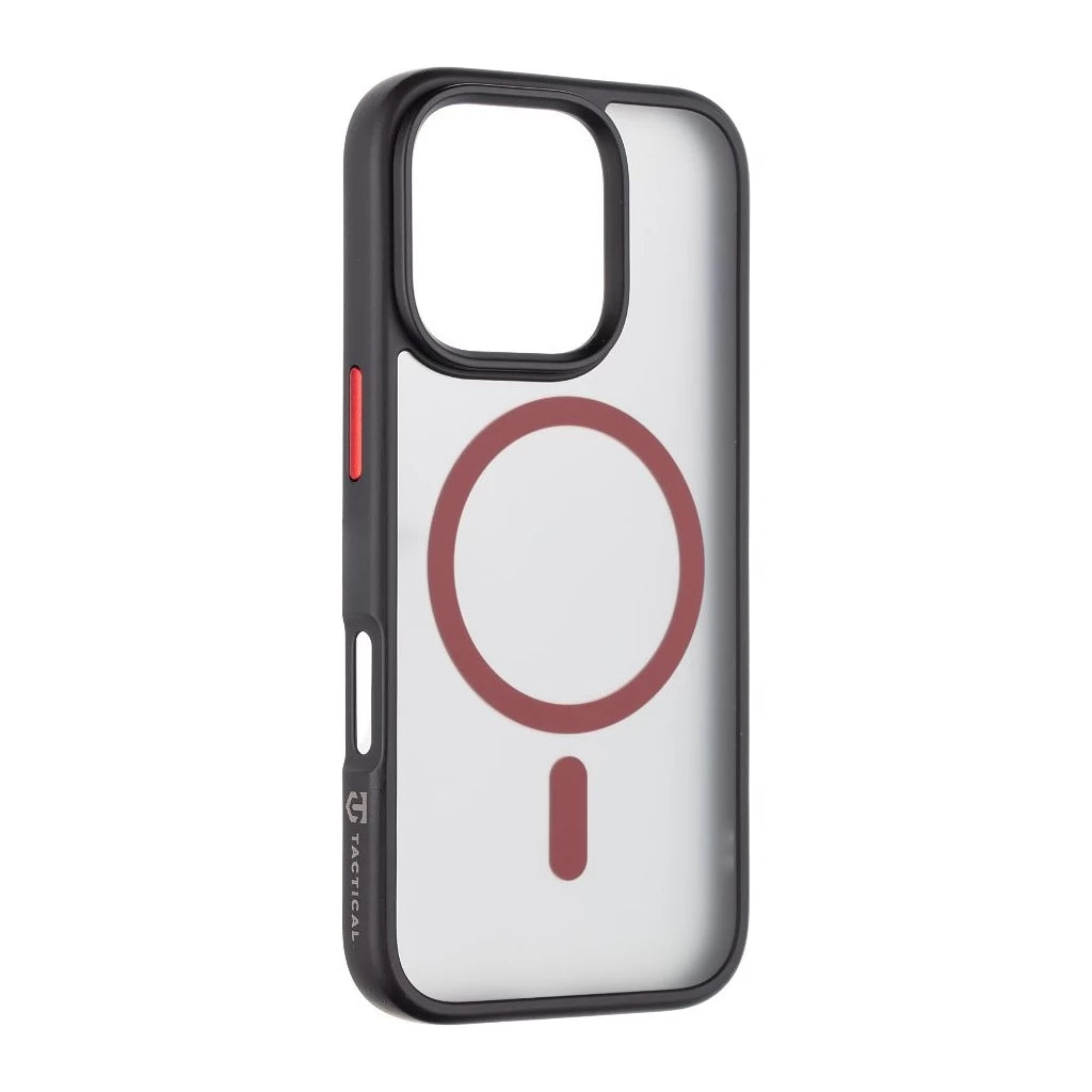 Tactical Hyperstealth 2.0 fekete/piros tok Apple iPhone 16 Pro készülékhez - iPhone 16 Pro tok a Domshop kínálatából