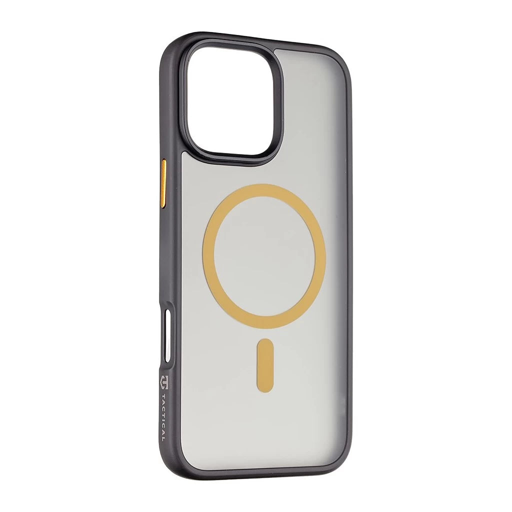 Tactical Hyperstealth 2.0 fekete/sárga tok Apple iPhone 16 Pro Max készülékhez - iPhone 16 Pro Max tok a Domshop kínálatából