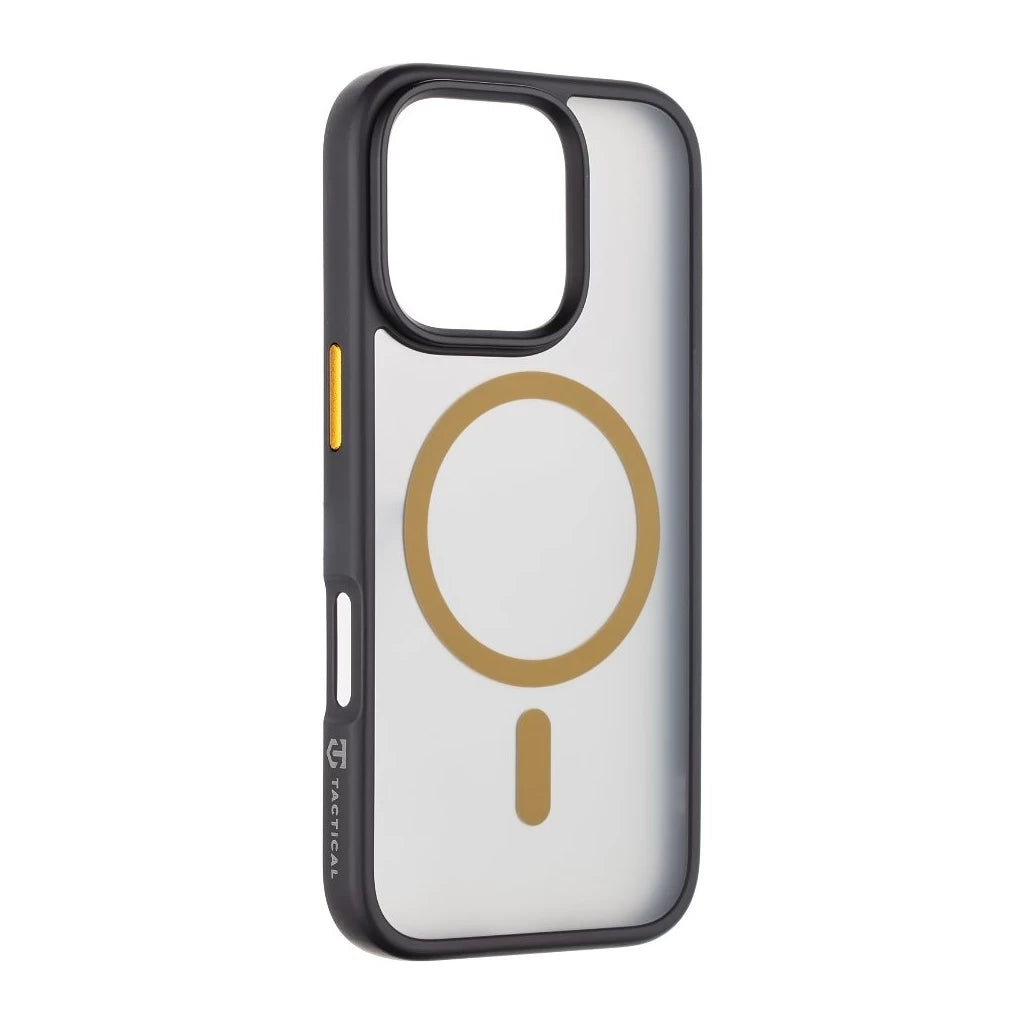 Tactical Hyperstealth 2.0 fekete/sárga tok Apple iPhone 16 Pro készülékhez - iPhone 16 Pro tok a Domshop kínálatából