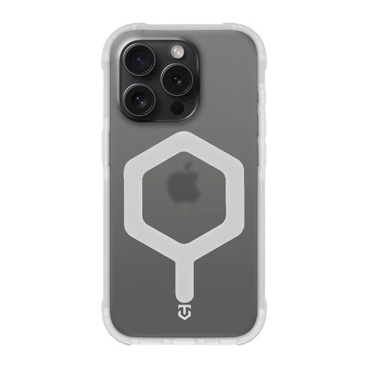 Tactical MagForce Hexagon tok Apple iPhone 15 Pro készülékhez, fehér - iPhone 15 Pro tok a Domshop kínálatából