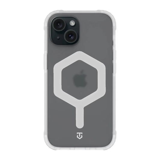 Tactical MagForce Hexagon tok Apple iPhone 15 készülékhez fehér - iPhone 15 tok a Domshop kínálatából